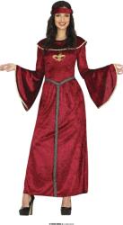 Fiestas Guirca Costum pentru femei - Prințesă medievală Mărimea - Adult: M