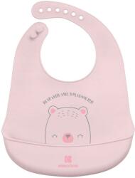 KikkaBoo Лигавник силиконов Bear with me Pink (31303030042) - salemax