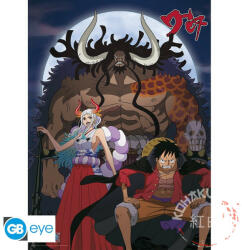 One Piece poszter - "Luffy & Yamato vs Kaido