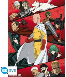  One Punch Man - Poszter - "Gathering of heroes" (52x38)