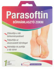  Parasoftin - bőrhámlasztó zokni 1 db - menteskereso