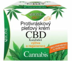 Bione Cosmetics cbd+cannabis ránctalanító arckrém 51 ml
