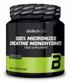 BioTechUSA 100% creatine monohydrate 300 g - menteskereso