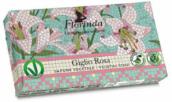 Florinda szappan mozaik rózsaszín liliom 200 g - menteskereso