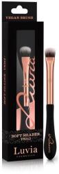 Luvia Cosmetics Pensulă pentru farduri, VS313, negru cu aur roz - Luvia Cosmetics Soft Shader Black Rose Gold