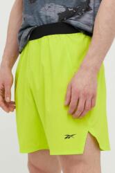 Reebok edzős rövidnadrág Speed 3.0 sárga - sárga S