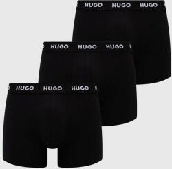 Hugo boxeralsó 3 db fekete, férfi - fekete M - answear - 14 390 Ft