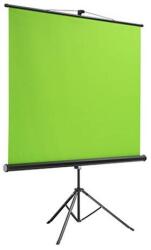 Blackmount Ecran de proiectie Blackmount Green Screen Trepied 150 x 180cm Pentru Streaming Negru/Verde (BGS01-92)