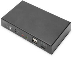 Assmann Switch KVM Assmann , 2-Port, 4K30Hz, USB-C/USB/HDMIin, HDMIout (DS-12901)