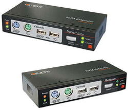 Lindy Switch KVM Lindy Cat5 Extender Combo 300 PS/2 USB & VGA (39378)