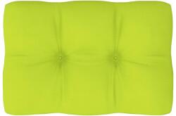 vidaXL Pernă de paleți, verde aprins, 60x40x10 cm, material textil (314445)