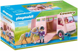 Playmobil - Masina Transportoare De Cai (PM71237) - babyneeds