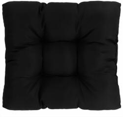 vidaXL Pernă de paleți, negru, 50x50x10 cm, material textil (47487)
