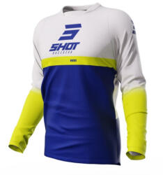 Shot Devo Reflex motocross mez kék-fehér-fluo sárga kiárusítás
