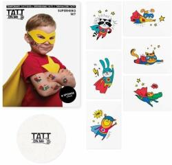 TATTONME tetoválás gyerekeknek Szuperhősök szett (TSSuperhero)