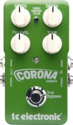 TC Electronic Corona Chorus TonePrint-kompatibilis kóruspedál 2 beépített kórussal, hangszínszabályzóval (Corona Chorus)