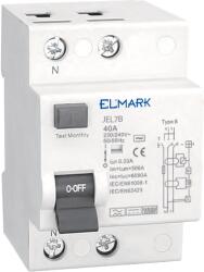 Elmark ELECTROMAG. RCCB JEL7B 10kA 2P TYPE B 25A/30mA (40846B)