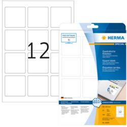 Herma 60*60 mm-es Herma A4 íves etikett címke, fehér színű (25 ív/doboz) (HERMA 10109) - dunasp