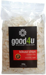 Good4you GOOD4U kókusz chips (kénmentes) 200 g - vital-max