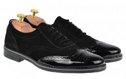 Lucianis Style Pantofi barbati eleganti din piele naturala, CIUCALETI SHOES - 870LVN