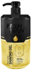NishMan Fresh Active 8 - Gel de ras Gold 1000ml