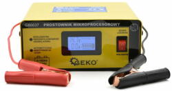 GEKO 12-24V LCD mikroprocesszoros töltő akkumulátorokhoz 10A 150Ah