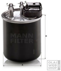 Mann-Filter üzemanyagszűrő WK820/20