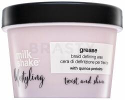 Milk Shake Lifestyling Grease Braid Defining Wax hajsimító krém a tökéletes fonat létrehozásához 100 ml