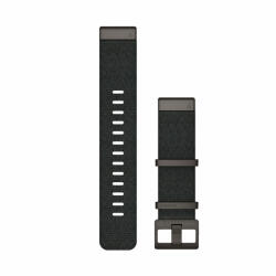 Garmin curea nailon QuickFit 22 cu model jacquard - negru-gri (010-12738-03)