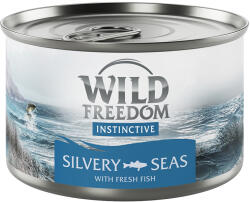 Wild Freedom 6x140g Wild Freedom Instinctive Silvery Seas - farkassügér nedves macskatáp
