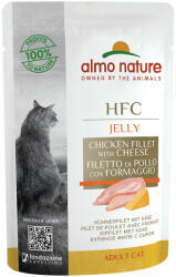 Almo Nature Almo Nature HFC tasakos nedves macskatáp-csirkefilé & sajt