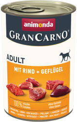 Animonda 24x400g animonda GranCarno Original Adult Marha & szárnyas edves kutyatáp
