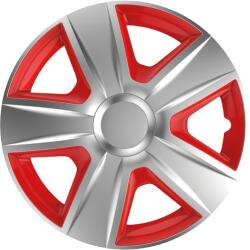 Cridem Capace roti auto Esprit SR 4buc - Argintiu/Rosu - 15'' Garage AutoRide