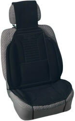 LAMPA Husa scaun Sporting cu suport lombar 1buc - Negru Garage AutoRide