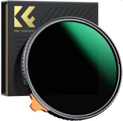 K&F Concept Filtru K&F Concept 82mm NANO-X ND2-32 MRC Black Diffusion 1/4 KF01.1816
