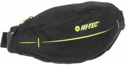 HI-TEC Egy cipzáros fekete vászon övtáska HI-TEC (belly bag fekete)