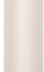 PartyDeco S. r. o Dekoranyag, tüll, 30CM, 9M, krém