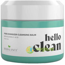 BIOBALANCE Balsam de Curatare Faciala pentru Ten Gras sau Mixt cu Acid Oleanolic Hello Clean 100ml