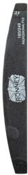 Ronney Professional Pilă de unghii, 180/240, neagră, semilună - Ronney Professional