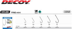 Decoy Carlige Decoy Worm Kr-28 Fine Mini Nr. 16