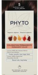 PHYTO Vopsea de păr - Phyto PhytoColor Permanent Coloring 5.5 - Light Mahogany Brown