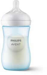 Philips SCY903/21 Natural Response cumisüveg 260 ml, 3-6 hó, 1 db, kék