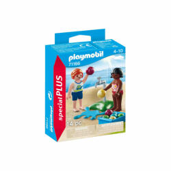 Playmobil - Figurine Copii Cu Baloane De Apa (PM71166) - carlatoys Figurina