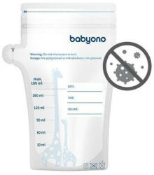  BabyOno anyatejtároló tasak - eldobható 30db 180ml 1084 - babycenter-online