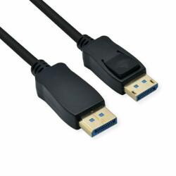 Roline Кабел Roline 11.04. 6003, DisplayPort(м) към DisplayPort(м), 3m, черен, 7680x4320@60Hz, 40 Gb/s (11.04.6003)