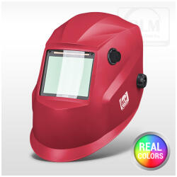 BLM V4 Real Colors STD automata hegesztőpajzs Candy Red (BLM-V4-RC-STD-GDR)