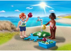 Playmobil - figurine copii cu baloane de apa (PM71166) - bekid