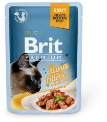 Brit 24x85g Brit Premium Cat Delicate Ton in sos hrana umeda pisici plic