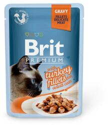 Brit 12x85g Brit Premium Cat Delicate Curcan Fileuri in sos hrana umeda pisici plic