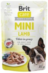 Brit 24x85g Brit Care Dog Mini Lamb fileuri Miel in sos hrana umeda caini talie mica plic